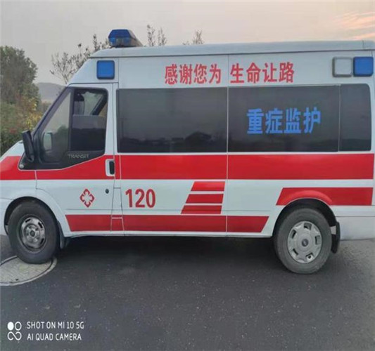 资中救护车出租服务案例3